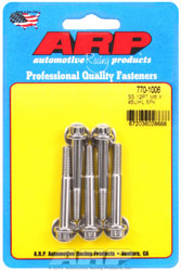 Click for a larger picture of ARP M6 x 1.00 x 45 12-Point Head Stainless Steel Bolt, 5-Pk