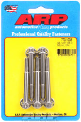 Click for a larger picture of ARP M6 x 1.00 x 55 12-Point Head Stainless Steel Bolt, 5-Pk