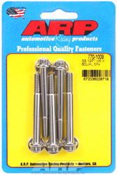 Click for a larger picture of ARP M6 x 1.00 x 60 12-Point Head Stainless Steel Bolt, 5-Pk