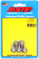 Click for a larger picture of ARP M6 x 1.00 x 12 12-Point Head Stainless Steel Bolt, 5-Pk