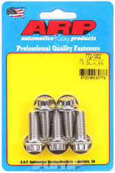 Click for a larger picture of ARP M10 x 1.50 x 25 12-Point Head Stainless Steel Bolt, 5-Pk