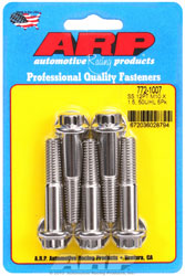 Click for a larger picture of ARP M10 x 1.50 x 50 12-Point Head Stainless Steel Bolt, 5-Pk