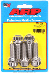 Click for a larger picture of ARP M12 x 1.50 x 35 12-Point Head Stainless Steel Bolt, 5-Pk