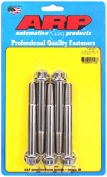 Click for a larger picture of ARP M12 x 1.50 x 100 12-Pt Head Stainless Steel Bolt, 5-Pk