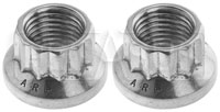 Click for a larger picture of ARP 12 x 1.25mm Stainless Nut, 12-Pt x 14mm, 20.9mm OD, 2-Pk