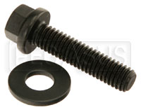 Large photo of ARP M6 x 1.00 x 25 Hex Head Black Oxide Bolt, 5-Pack, Pegasus Part No. ARP660-1002