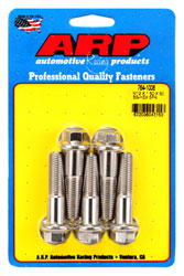 Click for a larger picture of ARP M12 x 1.50 x 50 Hex Head Stainless Steel Bolt, 5-Pack