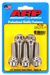 Click for a larger picture of ARP M12 x 1.75 x 35 12-Point Head Stainless Steel Bolt, 5-Pk