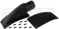 Click for a larger picture of Chin Bar Forced Air Kit, Bell BR.1, Standard Nozzle, Black