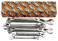 Click for a larger picture of Beta 42LMP/S14 Set of 14 Long Chrome Combo Wrenches, Metric