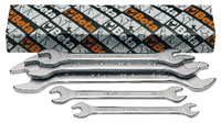 Click for a larger picture of Beta Tools 55AS/5 Set of 5 Double Open End Wrenches, SAE