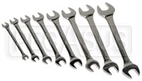 Large photo of Beta 55MP/S8, 8 Piece Chrome Open End Wrench Set, Metric, Pegasus Part No. BT-000550650