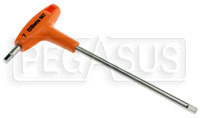 Large photo of Beta Tools 96T/7 T-Handle Hex Key Wrench, 7mm, Pegasus Part No. BT-000960942