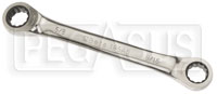 Click for a larger picture of Beta Tools 195AS Ratcheting 12-Pt Box End Wrench, 9/16 x 5/8