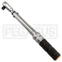 Click for a larger picture of Beta 605E/10 Click-Type Torque Wrench, 1/4" Dr, 18-90 lb-in