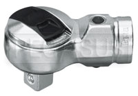 Click for a larger picture of Beta 614 Reversible Ratchet Head for Torque Bars, 1/2" Drive