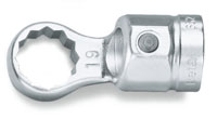 Click for a larger picture of Beta Tools 652/16 Box End Head for 16mm Torque Bar, 16mm