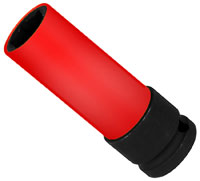 Click for a larger picture of Beta Tools 720LC/21 Lug Nut Impact Socket w/ Sleeve, 21mm