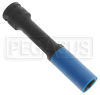 Click for a larger picture of 720LCL Long Wheel Nut Impact Socket w/Plastic Sleeve, 17mm