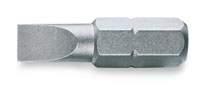 Click for a larger picture of Beta 861LP/0,6X4 1/4" Hex Bit for Slotted Screws, 0.6x4mm