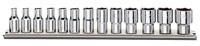 Click for a larger picture of Beta 900/SB13, 13-Pc Socket Set, 1/4" Drive, 6-Point Metric