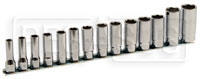 Click for a larger picture of 910AL/SB14, 14-Pc Socket Set, 3/8" Drive, 6-Pt Deep Metric