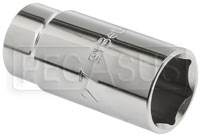 Click for a larger picture of Beta Tools 920AL 1/2" Drive 6-Point Deep Socket, 27mm