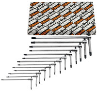 Click for a larger picture of Beta 951TX/S13 13-Pc Sliding T-Handle Wrench Set, Torx Drive