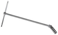 Click for a larger picture of 959 T-Handle Swivel Spark Plug Wrench, Long, 16mm (5/8")