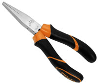 Click for a larger picture of Beta Tools 1008BM Long Nose Pliers, Wide Serrated Jaws