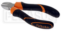 Click for a larger picture of 1082BM Diagonal Side Cutters with Contoured Handles, 140mm
