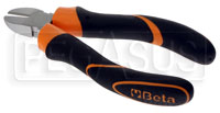 Large photo of 1082BM Diagonal Side Cutters with Contoured Handles, 140mm, Pegasus Part No. BT-010820034