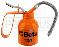 Click for a larger picture of Beta Tools 1751N/200 Metal Oiling Can w Flex Spout, 200cc