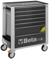 Click for a larger picture of Beta C24SA/7-G Roller Cab w/ Anti-Tilt, Grey - Ships Truck