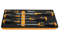 Click for a larger picture of Beta Tools M216 Phillips Screwdriver Set (1202E) & Soft Tray