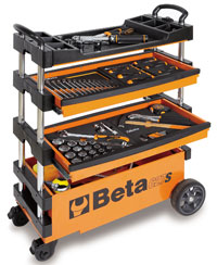 Click for a larger picture of Beta Tools C27S Outdoor Folding Tool Trolley