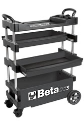 Click for a larger picture of Beta Tools C27S-G Outdoor Folding Tool Trolley, Grey