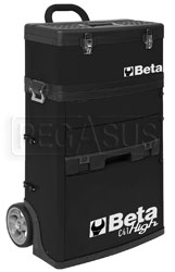 Click for a larger picture of Beta Tools C41H/N Two Module Tool Trolley, High - Black