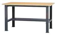 Click for a larger picture of Beta C58BC-W1,6 Simple Workbench, Wood Top, 1.6m-Ships Truck