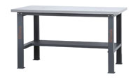 Click for a larger picture of Beta C58BC-X1,6 Simple Workbench, INOX Top, 1.6m-Ships Truck