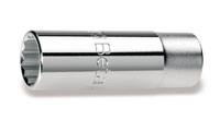 Click for a larger picture of Beta Tools 910AS-L11/16 12-Pt Deep 3/8" Drive Socket, 11/16"