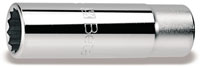 Click for a larger picture of Beta Tools 920AS/L11/16 12-pt Deep Socket, 1/2 Drive, 11/16"