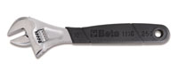 Click for a larger picture of Beta 111G/250 Adjustable Wrench w/ Scale, Grip Handle, 10"