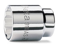 Click for a larger picture of Beta Tools 910AS 7/16 12-Point 3/8 Drive Socket, 7/16"