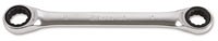 Click for a larger picture of Beta 195/17x19 Ratcheting Double Box End Wrench, 17mm/19mm