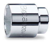 Click for a larger picture of Beta Tools 920A/15 6-Point Hand Socket, 1/2" Drive, 15mm
