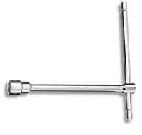 Click for a larger picture of Beta Tools 950 Sliding T-Handle Wrench, 6-Point Metric, 27mm