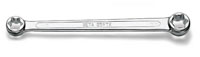 Click for a larger picture of Beta 95FTX/E20xE24 Double End Flat Torx Wrench, E20 / E24