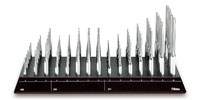 Click for a larger picture of Beta Tools 38/DS1 Wall-Mount Display Rack with 75 Punches