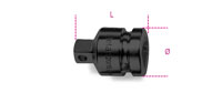 Click for a larger picture of Beta Tools 720/15 Impact Adapter, 1/2" Female to 3/8" Male